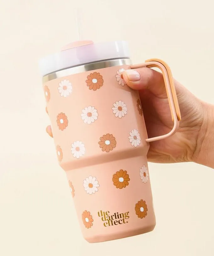 20oz Mini On-The-Go Tumbler - Daisy Tan