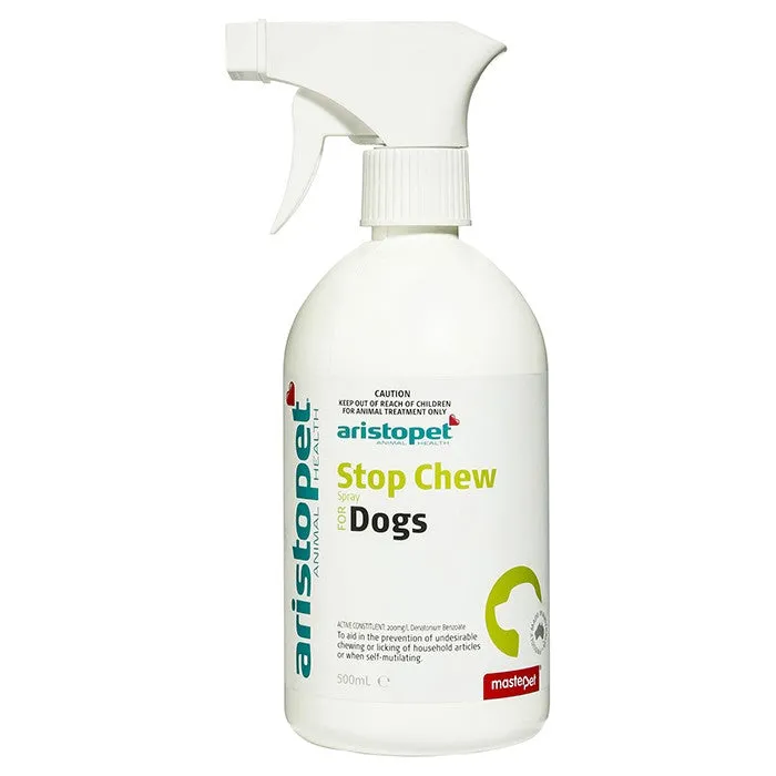 A/PET STOP CHEW 500ML