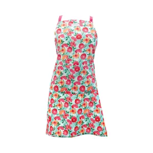 Apron - Linen - Sherbet Poppies