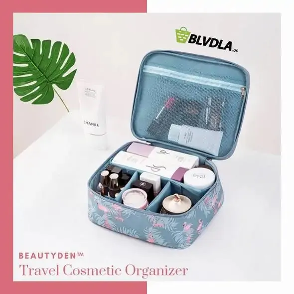 BeautyDen Travel Cosmetic Organizer