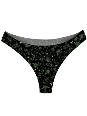 BeChill™ Cryptic Cryptids Mid-Rise Thong