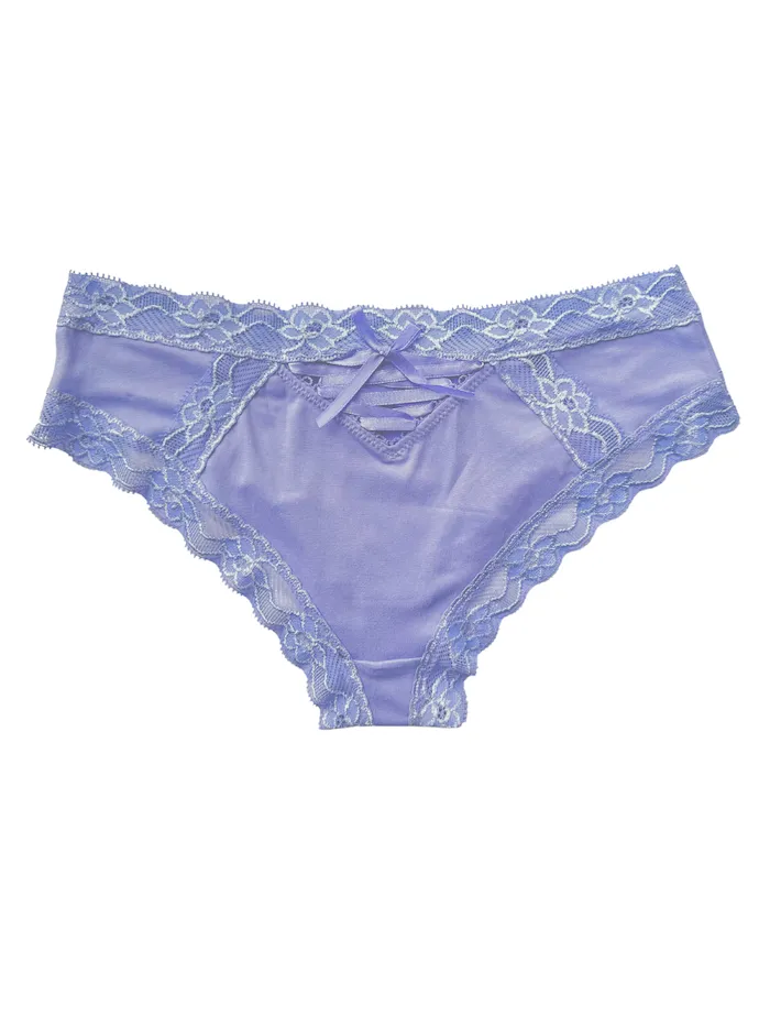 BeChill™ Lavender Lace-Up Modal Brief