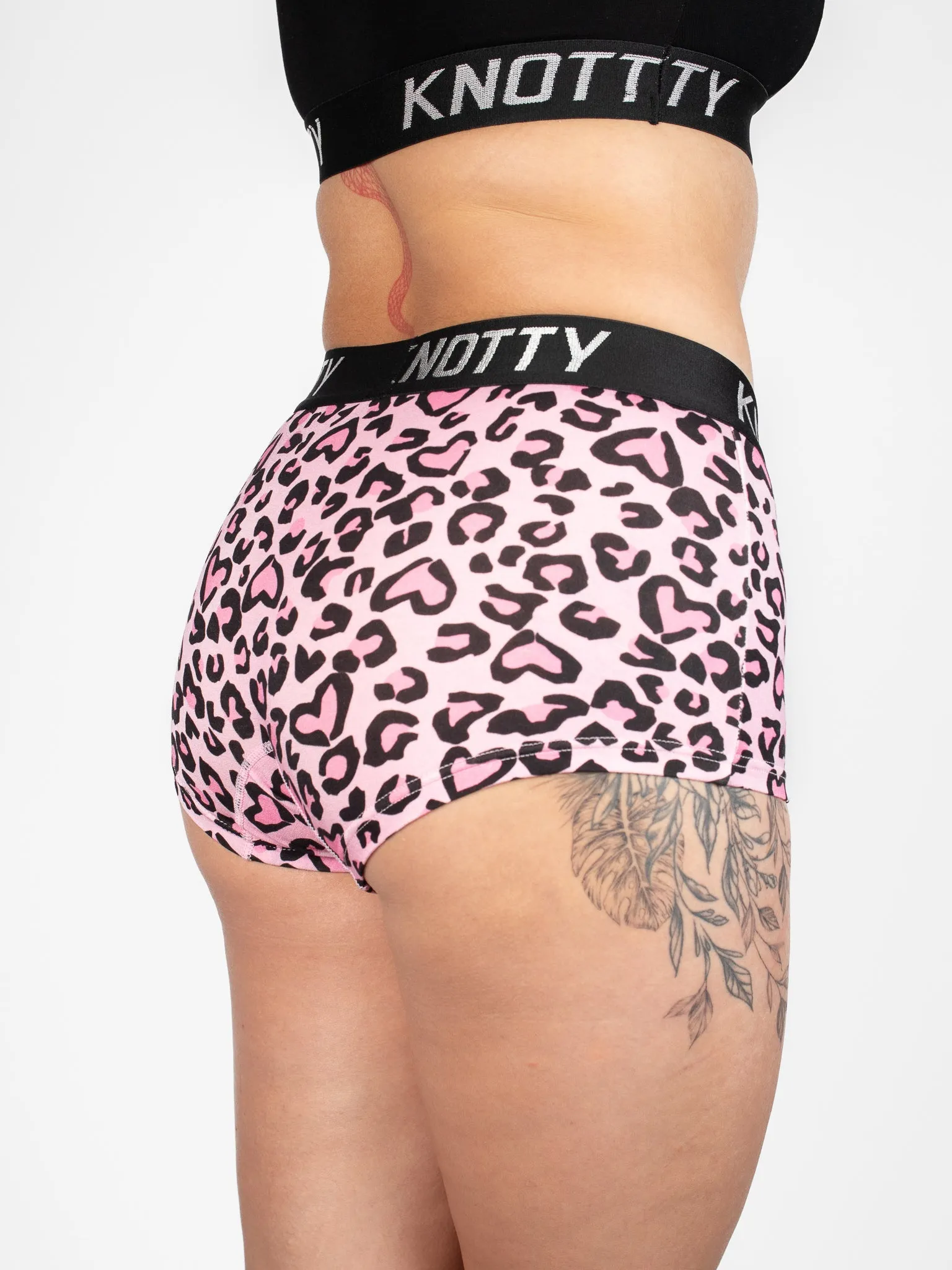 BeChill™ Leopard Hearts Boyshort