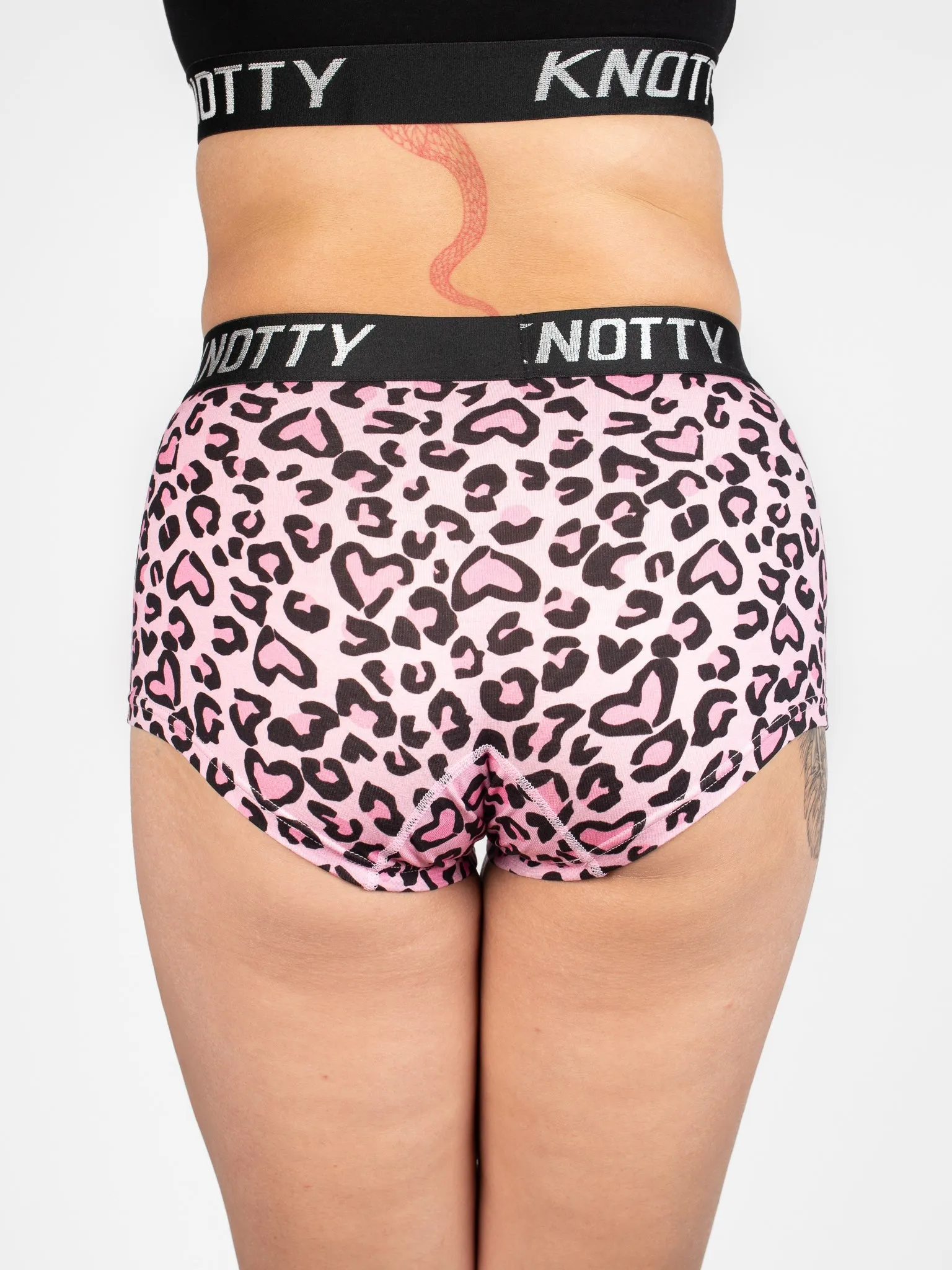 BeChill™ Leopard Hearts Boyshort