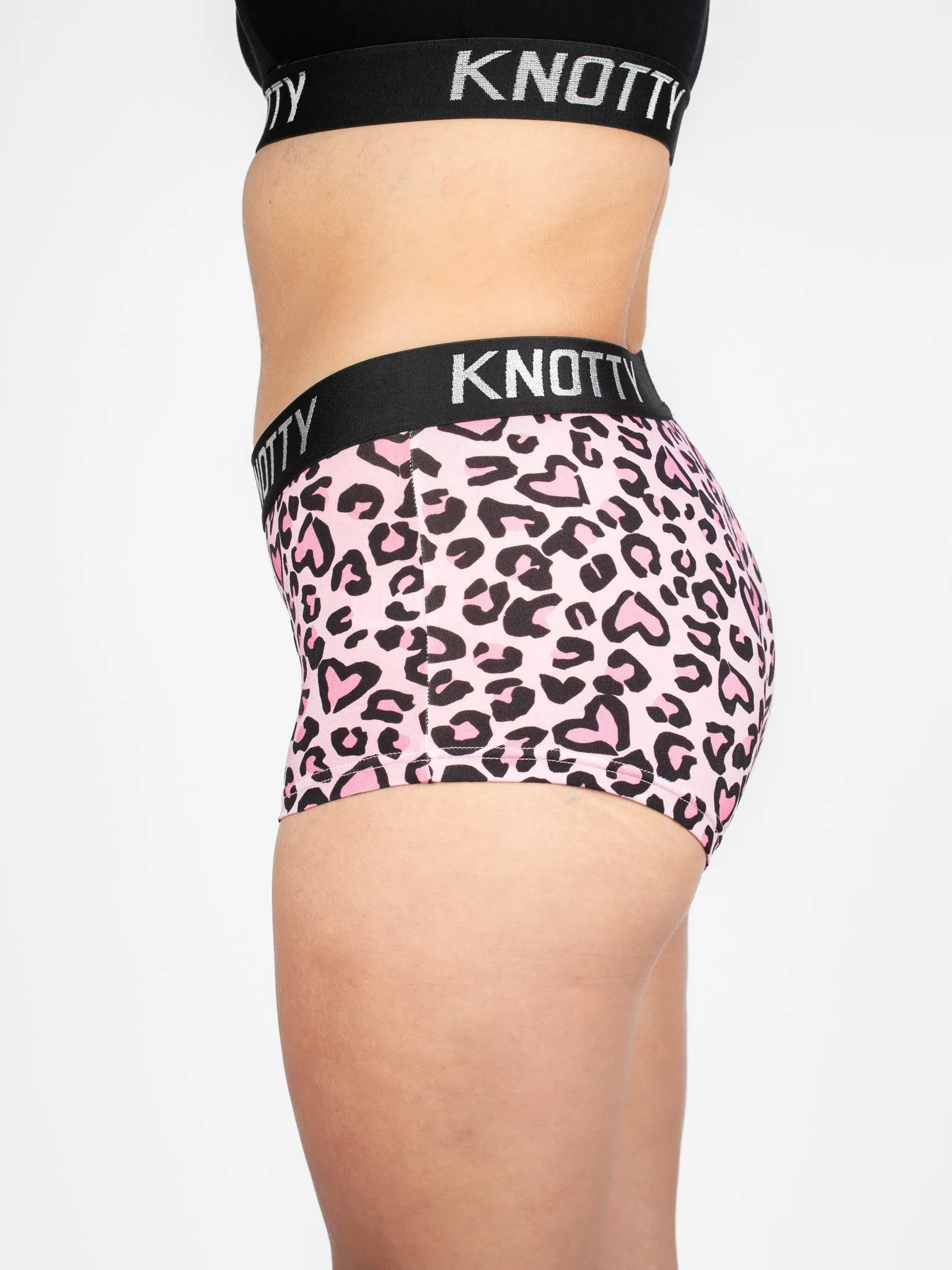 BeChill™ Leopard Hearts Boyshort