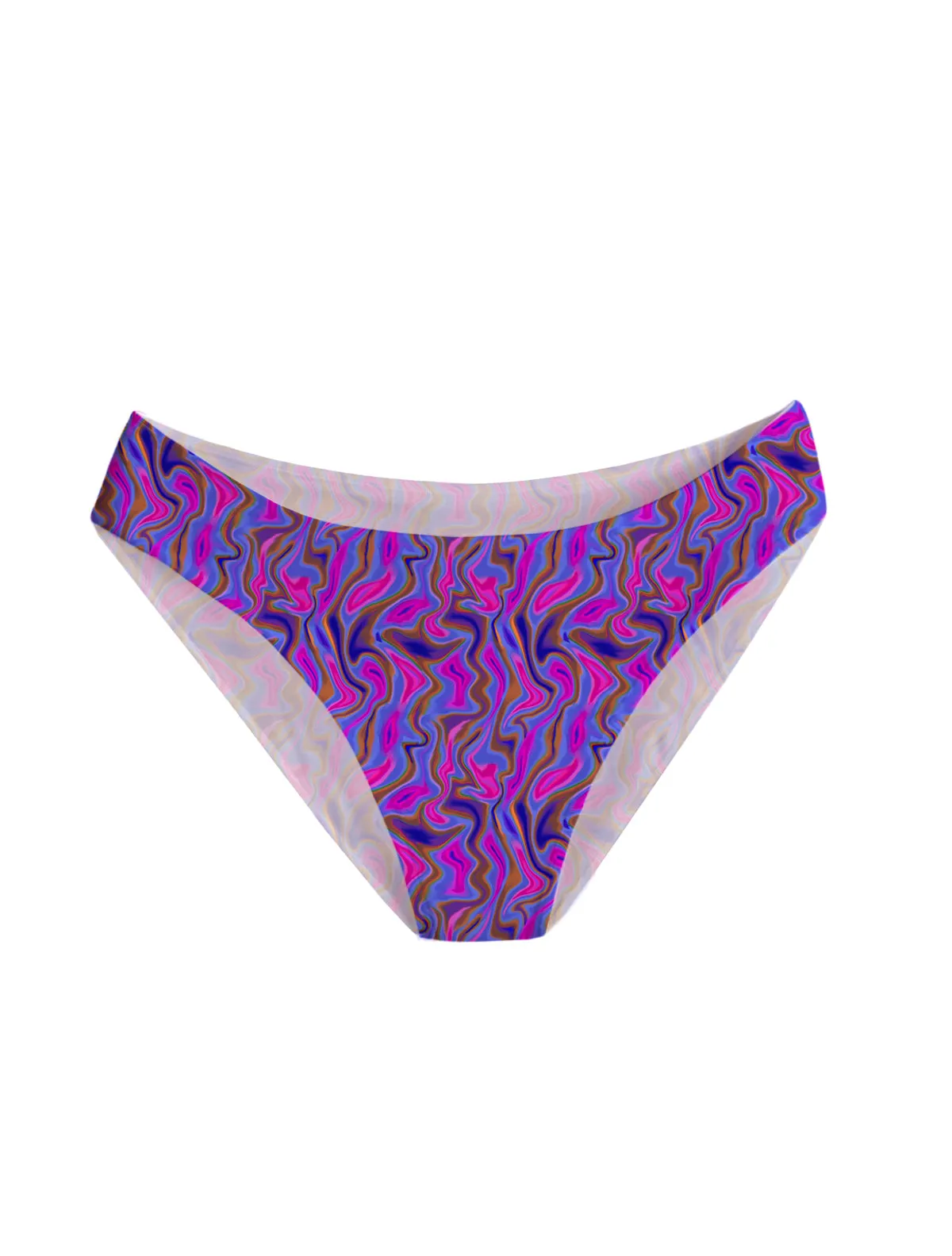 BeChill™ Psychedelic Neons High-Rise Brief