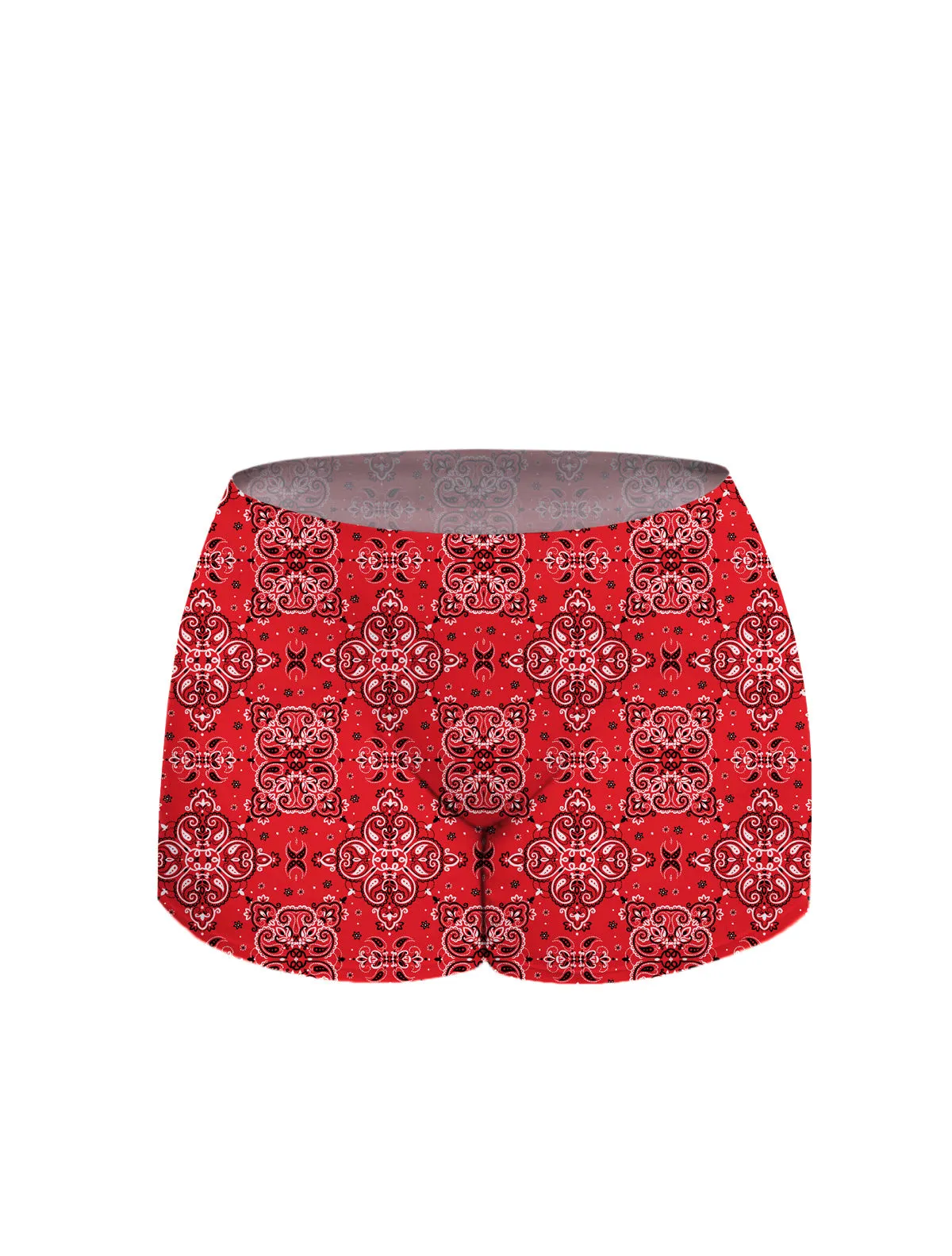 BeChill™ Ruby Paisley Boyshort