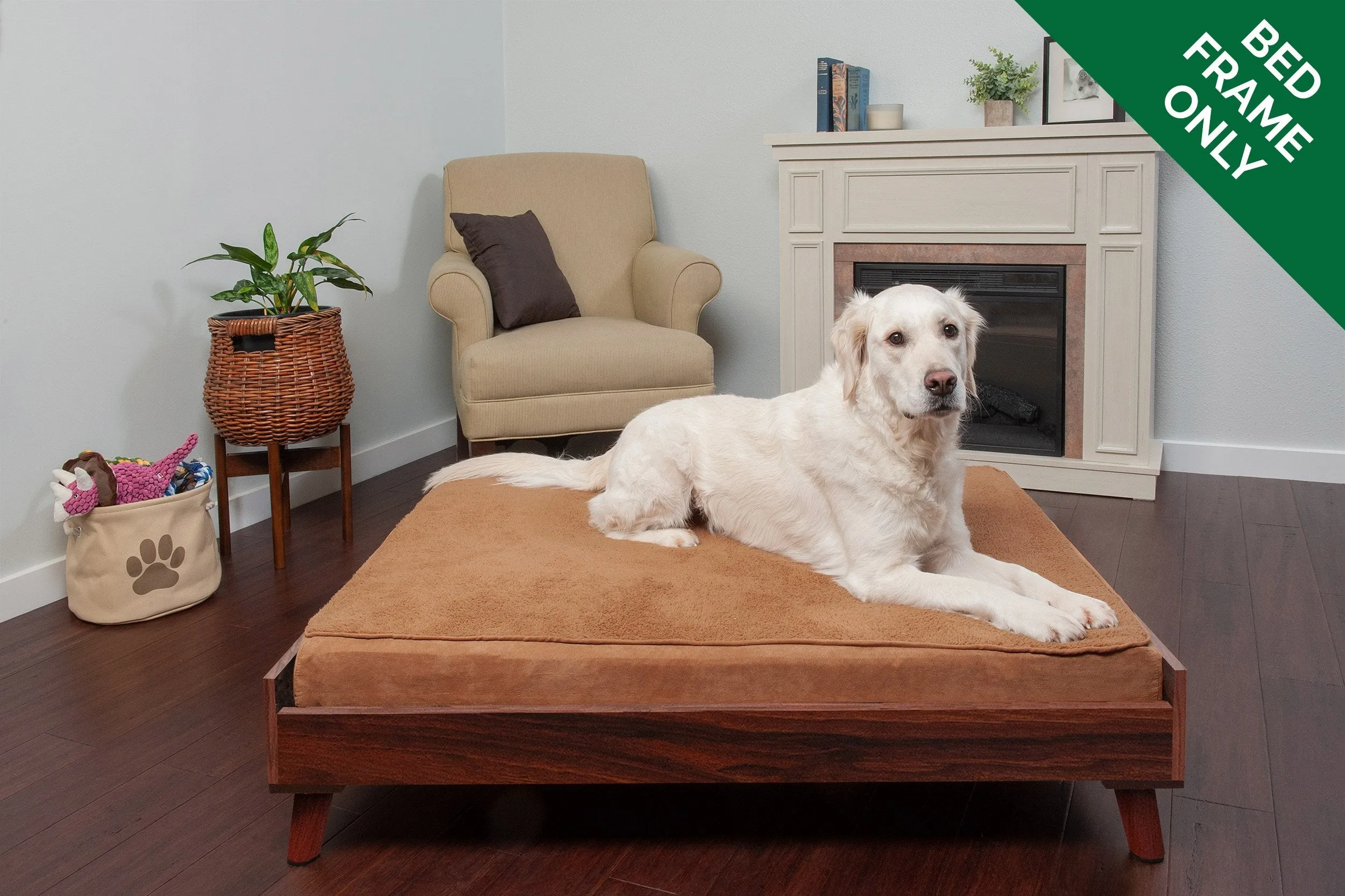 Bed Frame for Sofa-Style and Deluxe Mattress Dog Beds