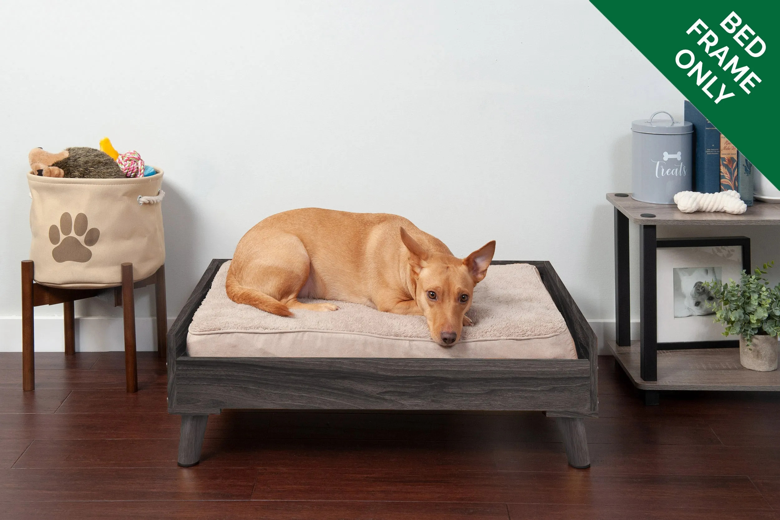 Bed Frame for Sofa-Style and Deluxe Mattress Dog Beds