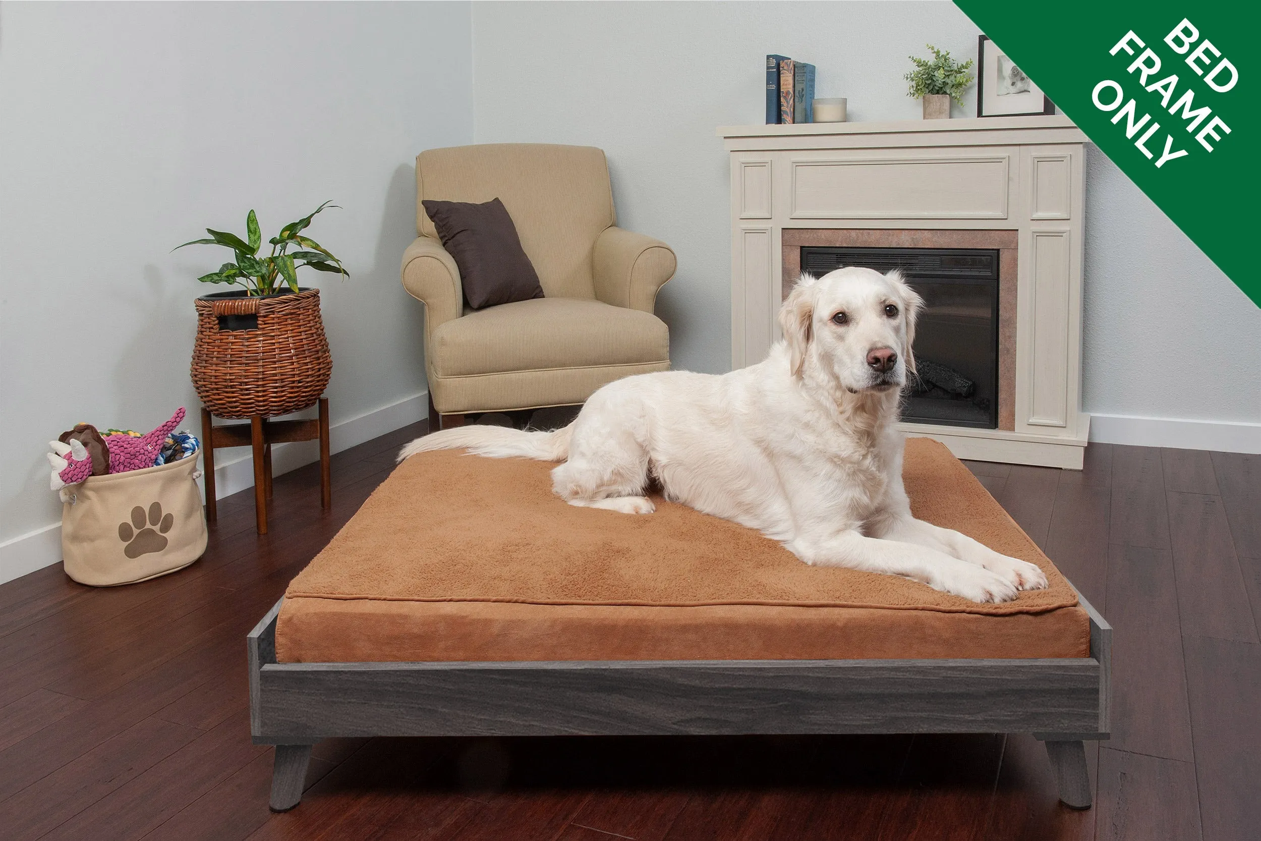 Bed Frame for Sofa-Style and Deluxe Mattress Dog Beds