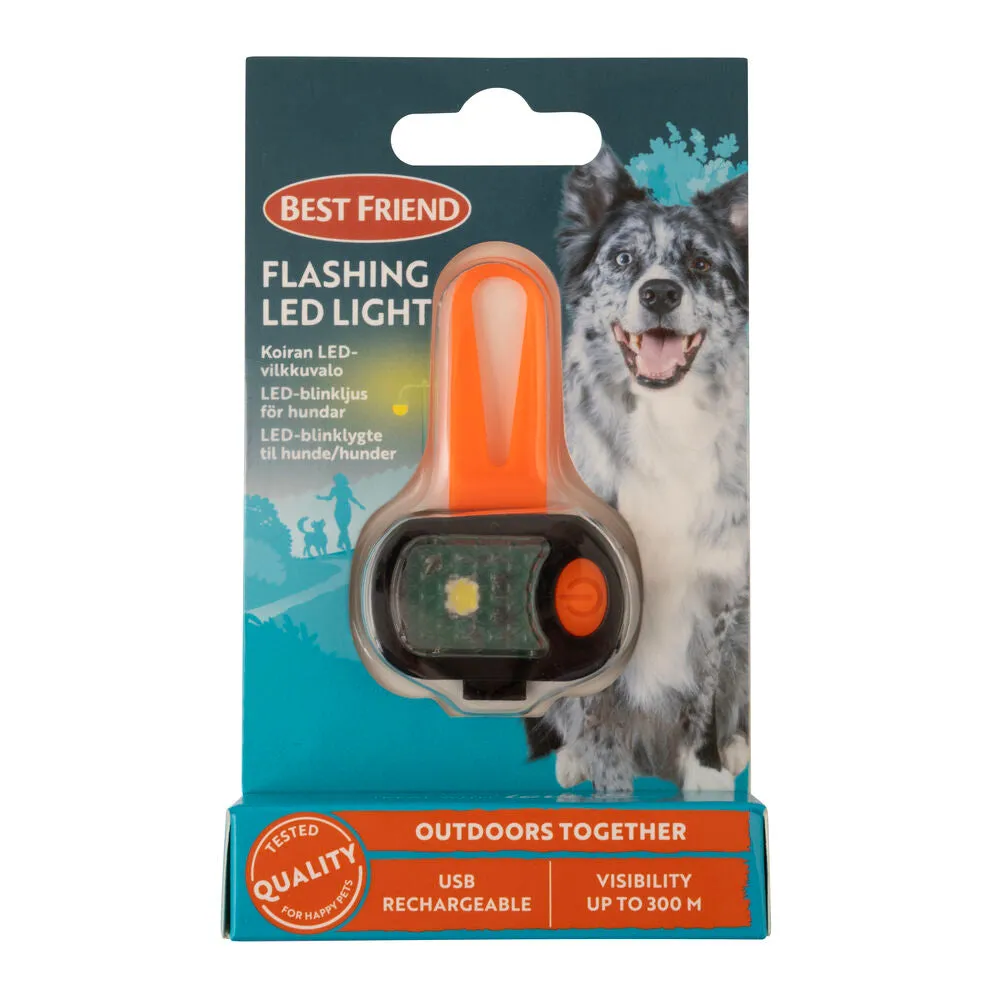 Best Friend Flashing LED light for dogs