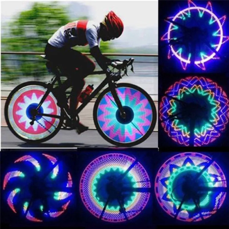 Bike Wheel Effect Lights/lights for bike wheels/Bicycle Accessories Cycling Double Bicycle