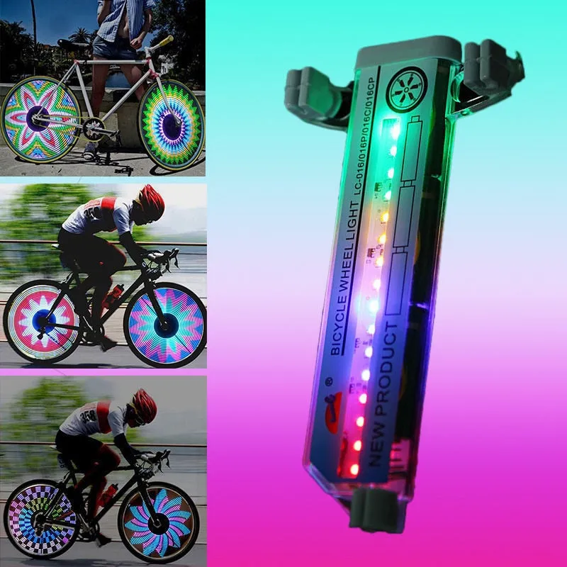 Bike Wheel Effect Lights/lights for bike wheels/Bicycle Accessories Cycling Double Bicycle