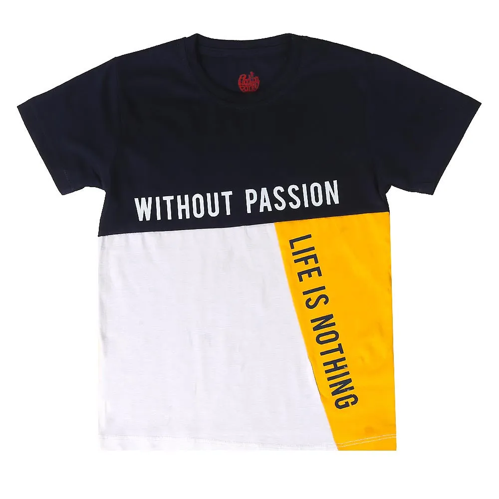 Boys T-Shirt HS Passion-Navy