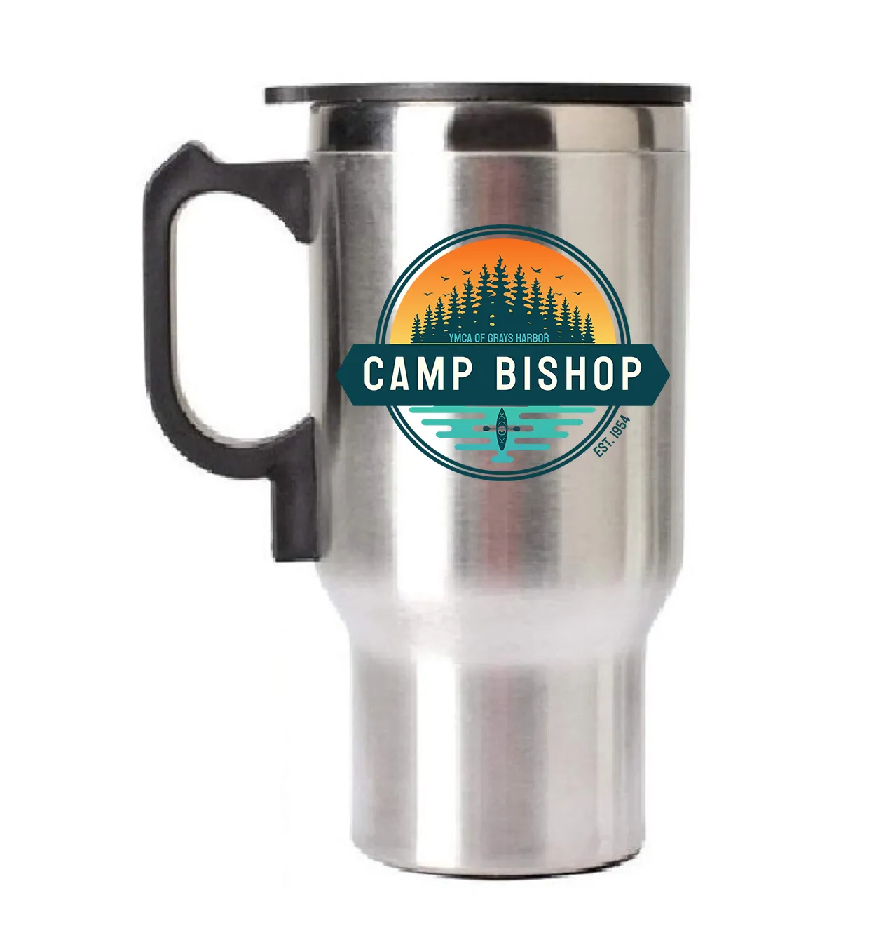 Camp Bishop Travel Mug