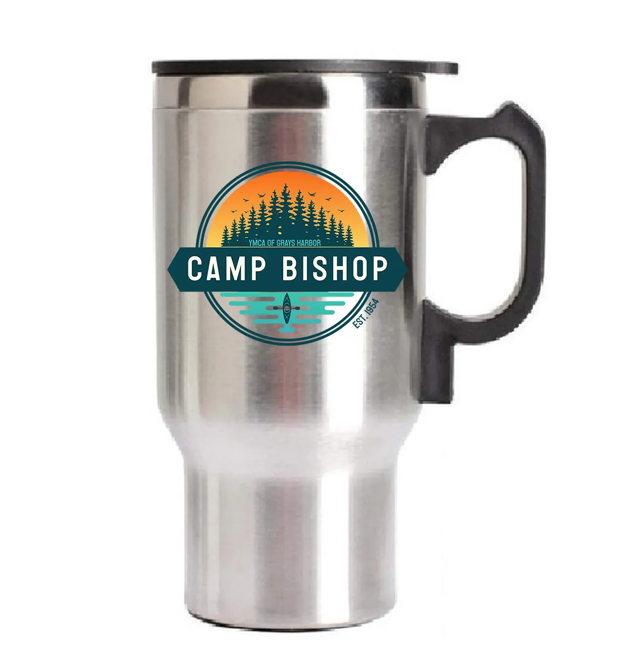 Camp Bishop Travel Mug