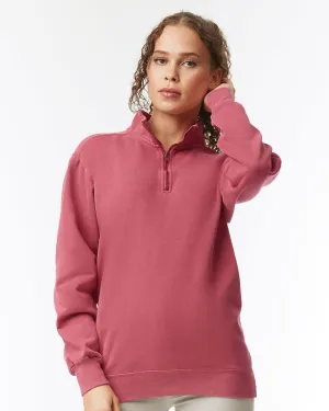 Comfort Colors 1580 Garment-Dyed Quarter Zip Sweatshirt