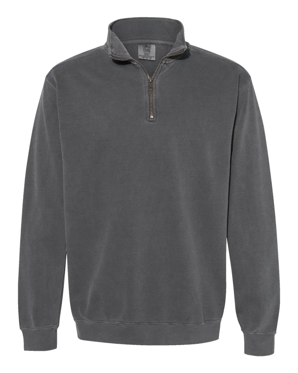 Comfort Colors 1580 Garment-Dyed Quarter Zip Sweatshirt