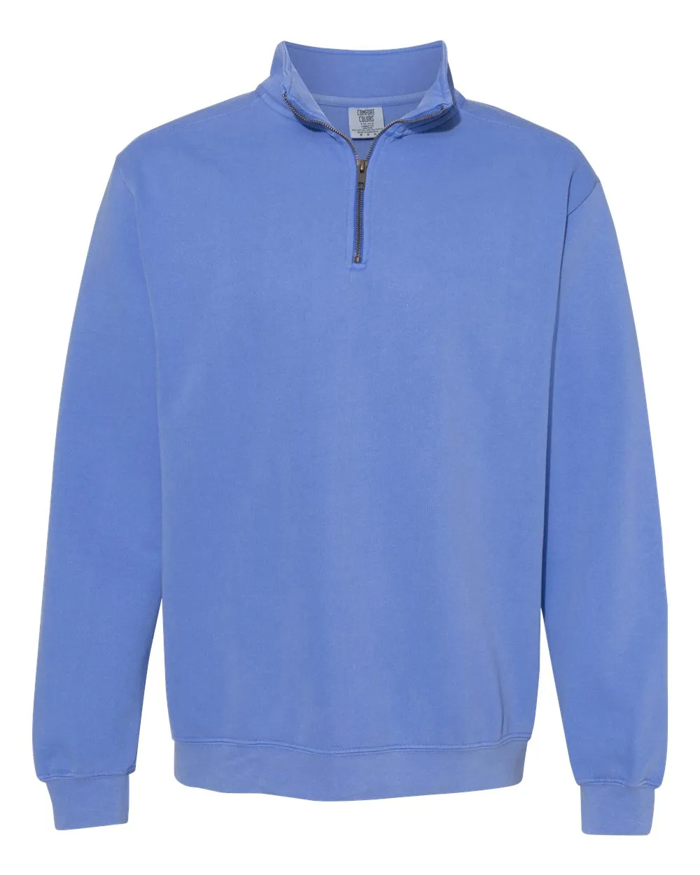 Comfort Colors 1580 Garment-Dyed Quarter Zip Sweatshirt