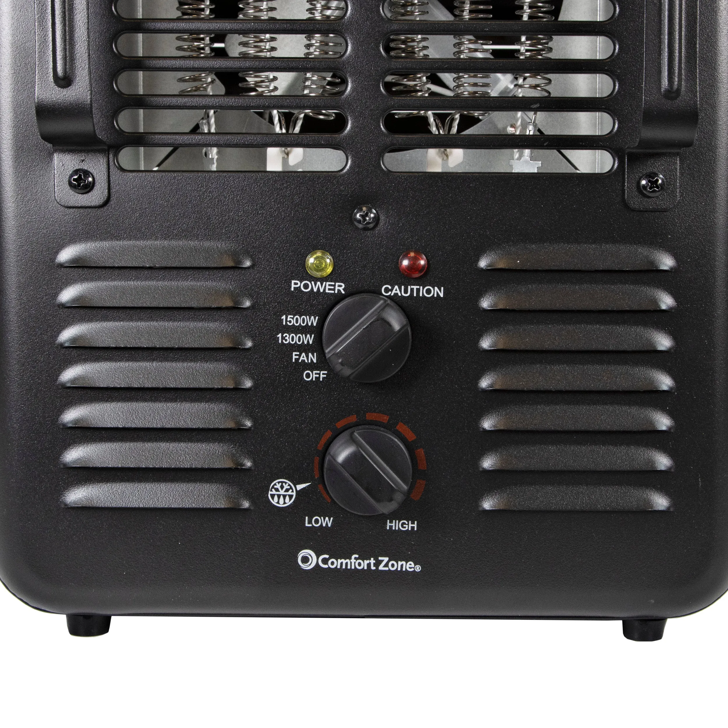 Comfort Zone Utility Milkhouse Heater in Black