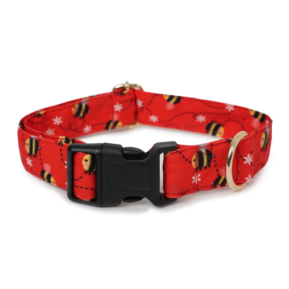 Dear Pet BusyBee Dog Collar & Leash Set