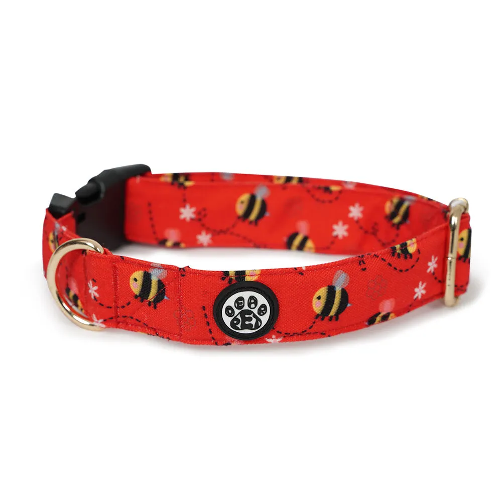 Dear Pet BusyBee Dog Collar & Leash Set