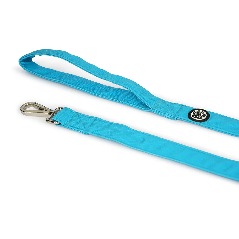 Dear Pet Classic Sky Blue Dog Collar & Leash Set