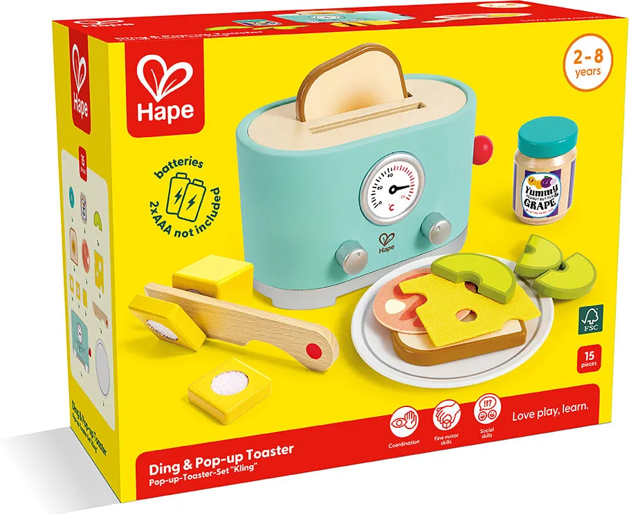 Ding & Pop-Up Toaster Set