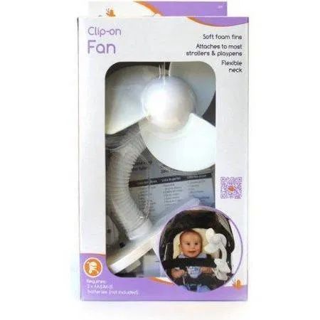 Dreambaby - Cool on the go stroller fan - Clip-on foam fan