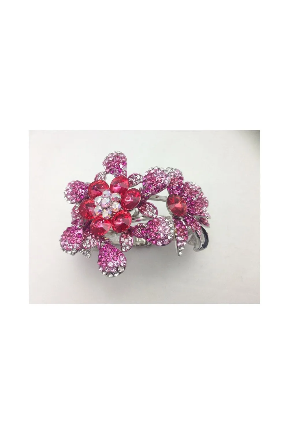 Floral Vintage Diamante Gem Bracelet