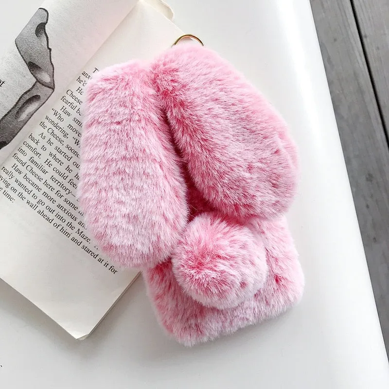 Fluffy Bunny Soft and Stylish iPhone Case