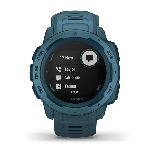 Garmin Instinct GPS  Watch-Lakeside Blue