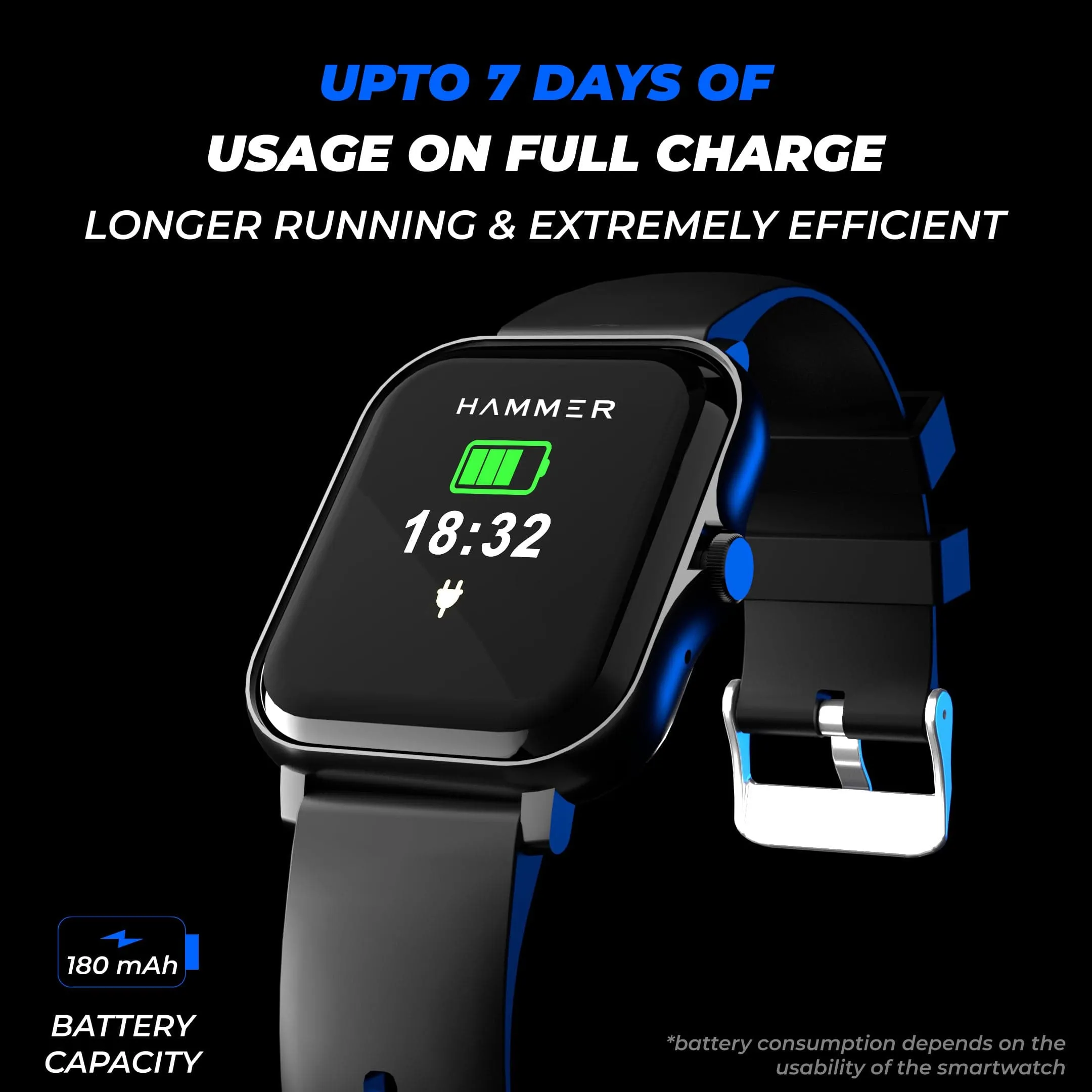 Hammer Pulse Ace Bluetooth Calling Smartwatch