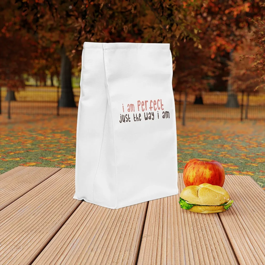 IAC  Home & Livings-Kitchen Accessories  / Kitchen Accessories / Polyester Lunch Bag / I am perfect text only