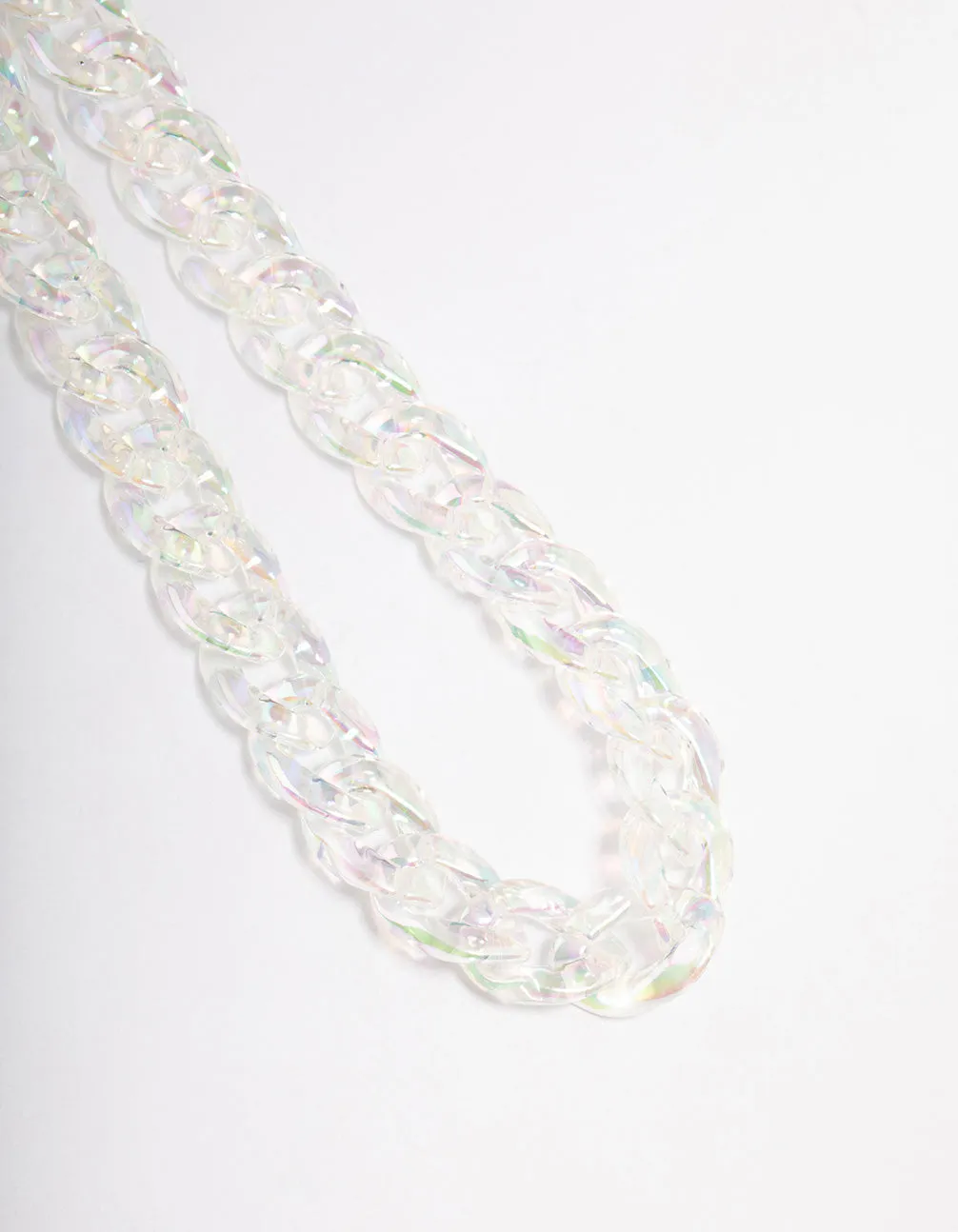 Iridescent Chain Phone Strap