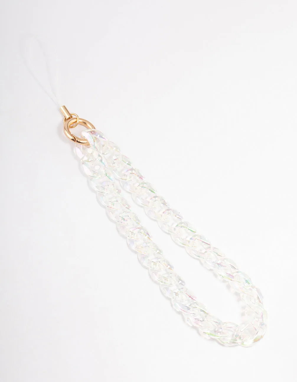 Iridescent Chain Phone Strap