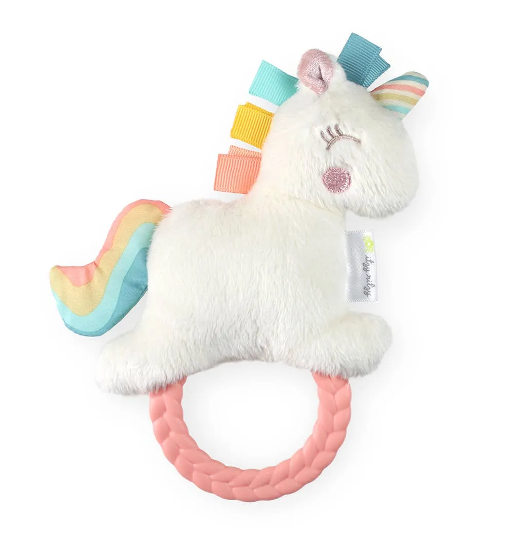 Itzy Ritzy Rattle Pal Plush Rattle w/ Teether