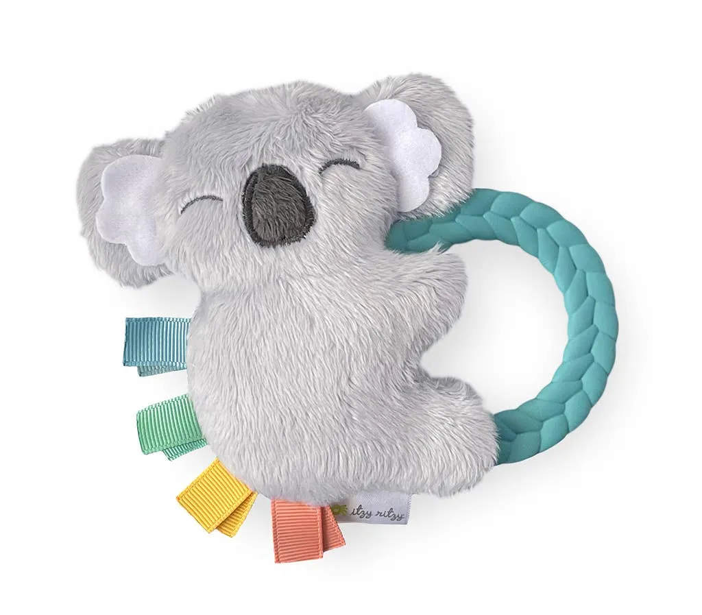 Itzy Ritzy Rattle Pal Plush Rattle w/ Teether