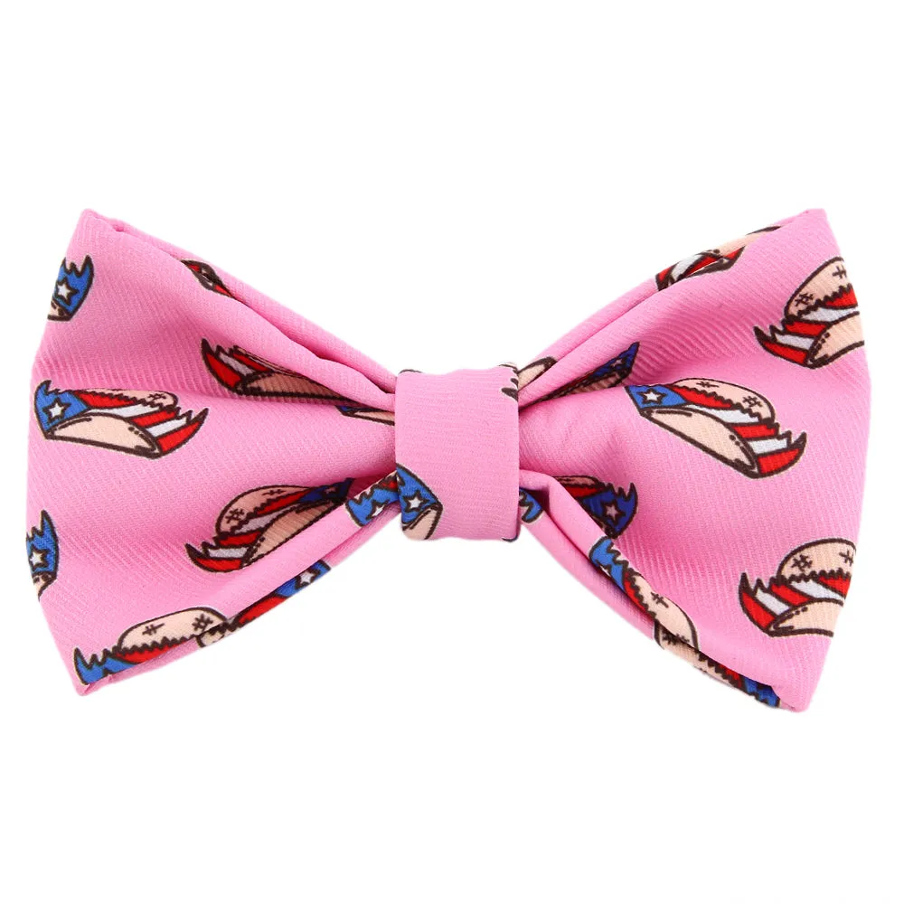 Jibaro Pava Bowtie for Dogs | Perrandeo Jibaro Pawtriotico Collection