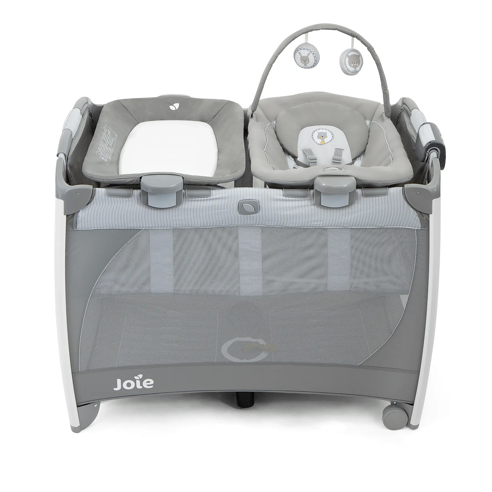 Joie Excursion Change & Bounce Travel Cot in Portrait