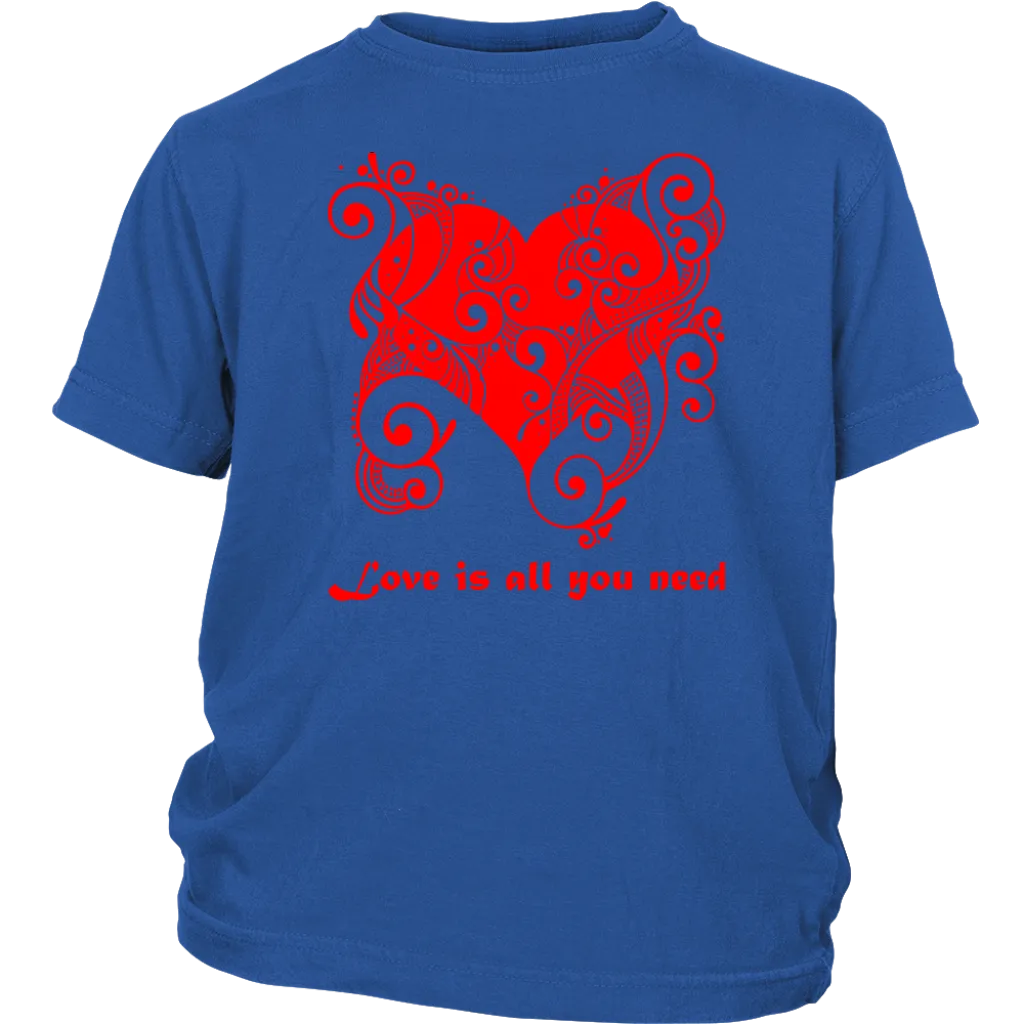 Love is all you need Hearts T-shirt