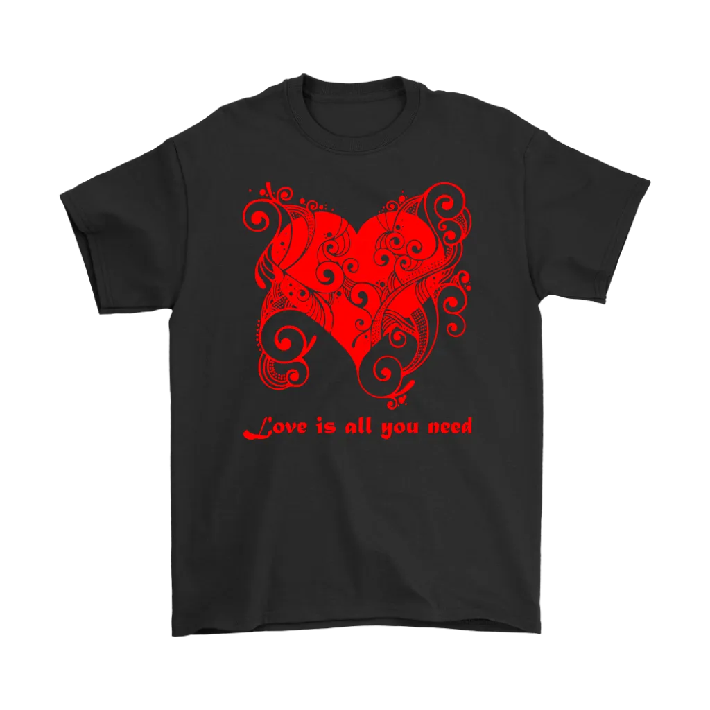 Love is all you need Hearts T-shirt