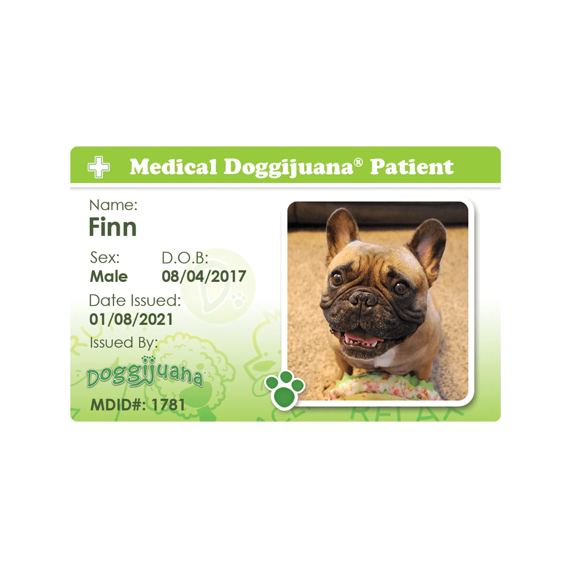 Medical Doggijuana® ID