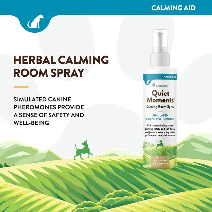 NaturVet Quiet Moments® Dog Calming Room Spray 8oz