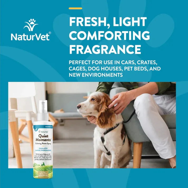 NaturVet Quiet Moments® Dog Calming Room Spray 8oz