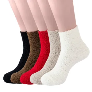 OCW Fuzzy Wool Socks Warm Winter Unisex Stockings