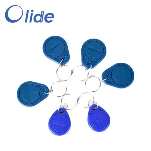 Olide EM4100 Non-Copy ID/IC Key Card Tags 10pcs,Smart RFID Tag Key Card 125KHZ, Factory