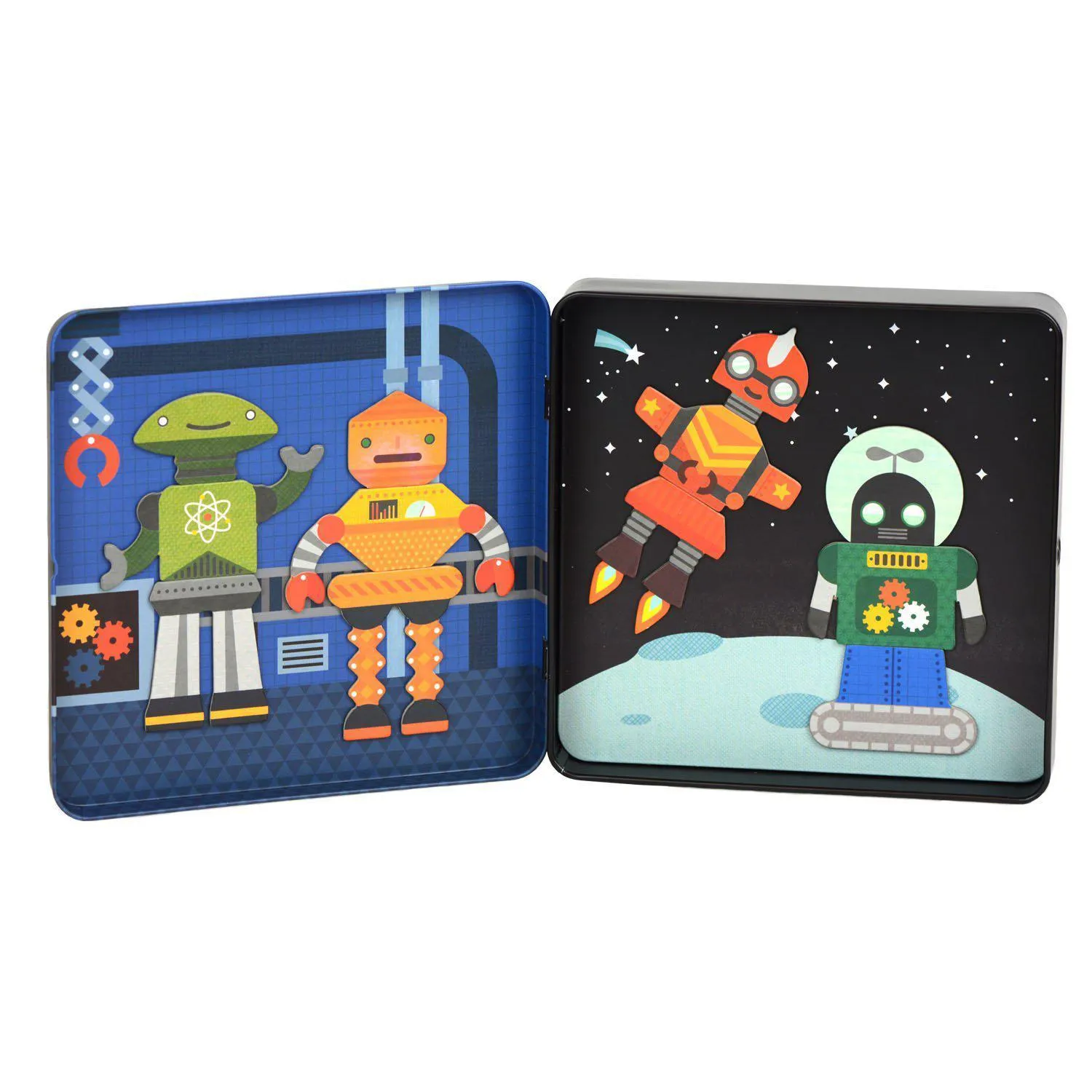 On-The-Go Magnetic Play Set - Robot Remix