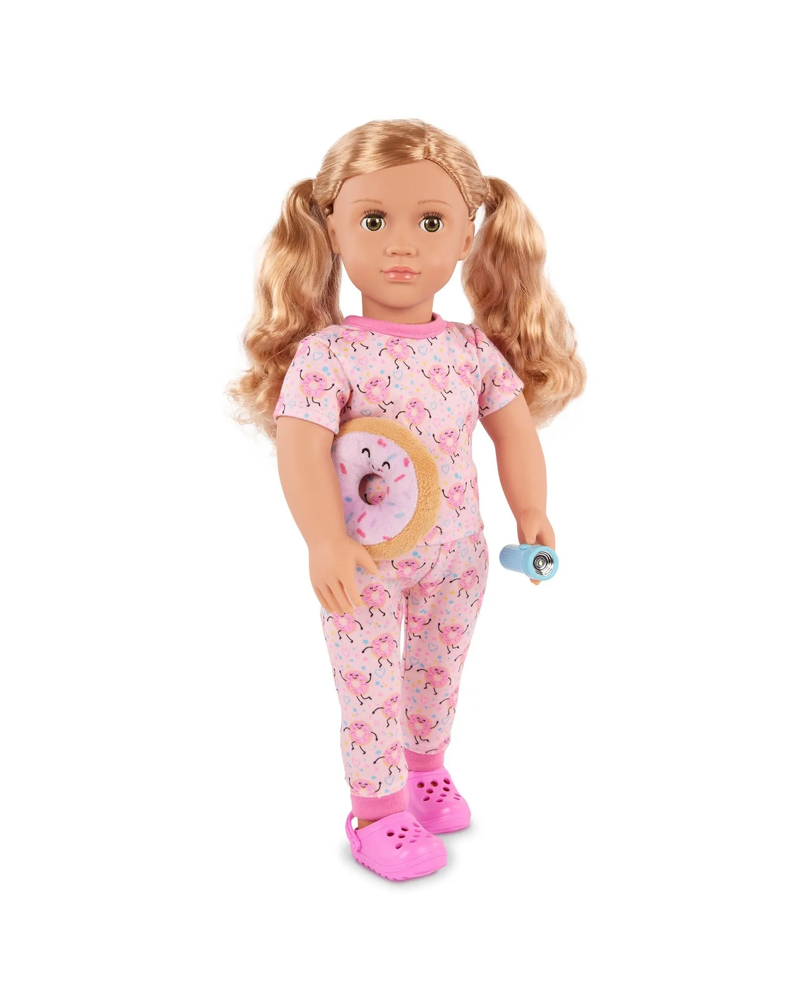 Our Generation Deluxe Pajama Outfit with Donut Print & Plush