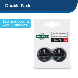 PetSafe 6 Volt Battery, 2-Pack